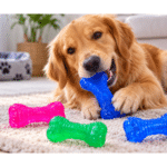 6und. x $9.600 ($1.600 c/u) - Juguete Hueso con Sonido para Perros - Imagen 2