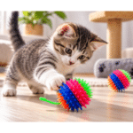 6und. x $6.960 ($1.160 c/u) - Pelota Sensorial con Puntas para Mascotas - Imagen 2