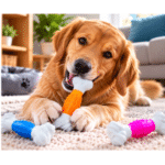 6und. x $10.440 ($1.740 c/u) - Juguete Hueso Texturizado para Perros - Imagen 2