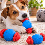 6und. x $7.800 ($1.300 c/u) - Juguete Mordedor con Pelota para Mascotas - Imagen 2
