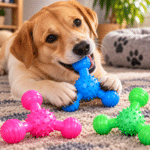 6und. x $9.600 ($1.600 c/u) - Juguete Mordedor de 3 Brazos para Mascotas - Imagen 2