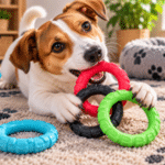 Set 3pcs. – 6 und. x $10.440 ($1.740 c/u) - Set de 3 Aros Mordedores para Mascotas - Imagen 2