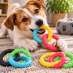 3und. x $8.400 ($2.800 c/u) - Set de 3 Aros Mordedores para Mascotas - Imagen 2