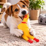 6und. x $3.300 ($550 c/u) - Juguete Pollo Chillón para Mascotas - Imagen 2
