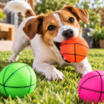 6und. x $3.900 ($650 c/u) - Pelota de Básquet Mordedora para Mascotas - Imagen 2