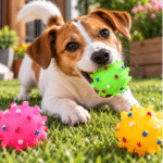6und. x $3.900 ($650 c/u) - Pelota Mordedora con Relieves para Mascotas - Imagen 2