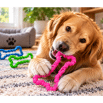 6und. x $5.700 ($950 c/u) - Juguete Hueso Texturizado para Mascotas - Imagen 2