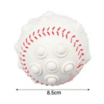 6und. x $13.080 ($2.180 c/u) - Pelota Béisbol con Relieves para Mascotas