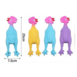 6und. x $15.660 ($2.610 c/u) - Juguete Pollo Chillón para Mascotas