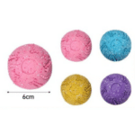 6und. x $9.000 ($1.500 c/u) - Pelota Texturizada para Mascotas