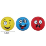6und. x $4.500 ($750 c/u) - Pelota Caritas Divertidas para Mascotas