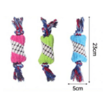 6und. x $8.400 ($1.400 c/u) - Juguete de Peluche con Cuerda para Perros