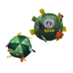 3und. x $10.440 ($3.480 c/u) - Pelota de Peluche con Cintas para Mascotas