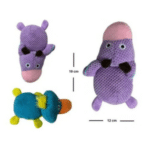 6und. x $13.080 ($2.180) - Juguete de Peluche con Sonido para Mascotas