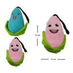 6und. x $12.180 ($2.030) - Juguete de Peluche para Mascotas Diseño Choclo