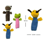 6und. x $9.600 ($1.600) - Juguete de Peluche para Perros Diseño Animalitos