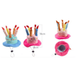 3und. x $6.540 ($2.180 c/u) - Sombrero de Cumpleaños para Mascotas