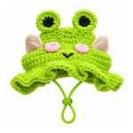 6und. x $10.440 ($1.740 c/u) - Sombrero de Rana Tejido para Mascotas