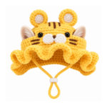6und. x $10.440 ($1.740 c/u) - Sombrero de Tigre Tejido para Mascotas