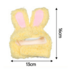 6und. x $6.960 ($1.160) - Gorro de Conejo para Mascotas