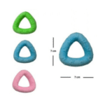 6und. x $4.380 ($730 c/u) - Juguete Mordedor Triangular para Mascotas