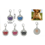 6und. x $4.500 ($750 c/u) - Placa de Identificación QR para Mascotas