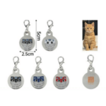 6und. x $4.920 ($820 c/u) - Placa Identificadora para Gatos