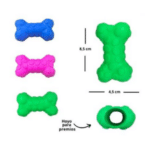 6und. x $2.700 ($450 c/u) - Juguete Hueso Porta Premios para Mascotas