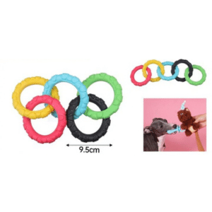 VICTORIA 3und. x $8.400 ($2.800 c/u) - Set de 3 Aros Mordedores para Mascotas - Imagen 1