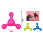 6und. x $9.600 ($1.600 c/u) - Juguete Mordedor de 3 Brazos para Mascotas