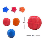 6und. x $7.800 ($1.300 c/u) - Pelota con Sonido para Mascotas