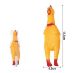 6und. x $3.300 ($550 c/u) - Juguete Pollo Chillón para Mascotas