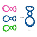 6und. x $3.900 ($650 c/u) - Juguete de Anillos para Mascotas